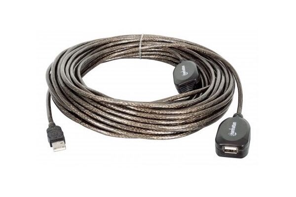 Manhattan USB-Repeater Kabel USB 2.0 (20m)