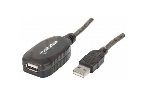 Manhattan USB-Repeater Kabel USB 2.0 (20m)