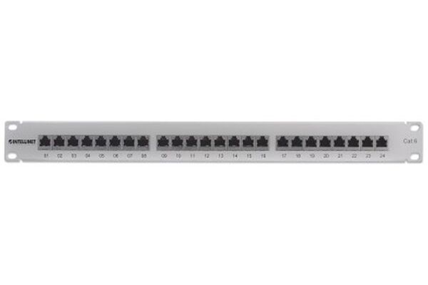 INTELLINET Patchpanel 1HE 24-Port Cat6 FTP