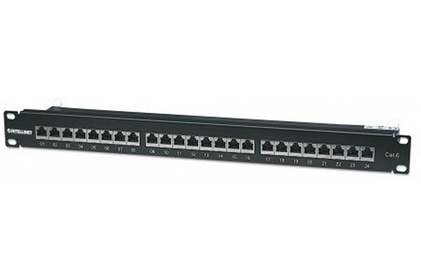 INTELLINET Patchpanel 1HE 24-Port Cat6 FTP