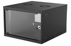 INTELLINET Wandverteiler 19" 6HE 540x560mm (schwarz)