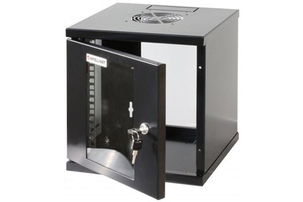 INTELLINET Wandverteiler 6HE 300x300mm