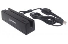 Manhattan USB-Magnetkartenleser - USB-A-Stecker -
