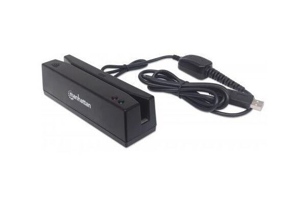 Manhattan USB-Magnetkartenleser - USB-A-Stecker