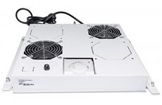 INTELLINET Dachlüftereinheit 2 Lüfter Thermo