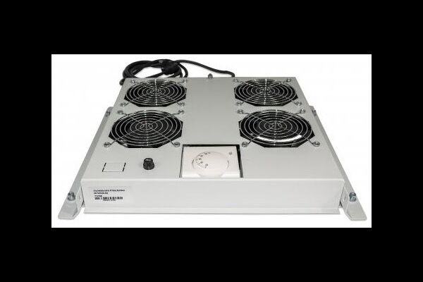 INTELLINET Dachlüftereinheit 4 Lüfter Thermo