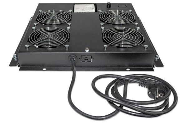 INTELLINET Dachlüftereinheit 4 Lüfter Thermo