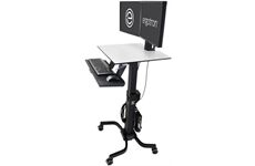 ergotron WorkFit-C Dual mobiler Arbeitsplatz