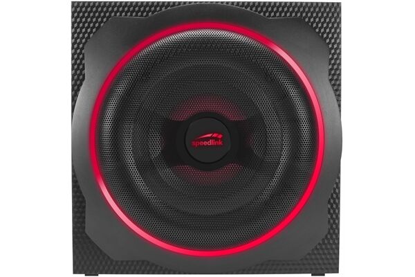 SPEEDLINK GRAVITY CARBON RGB 2.1 Subwoofer Sy Schw