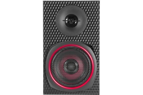 SPEEDLINK GRAVITY CARBON RGB 2.1 Subwoofer Sy Schw