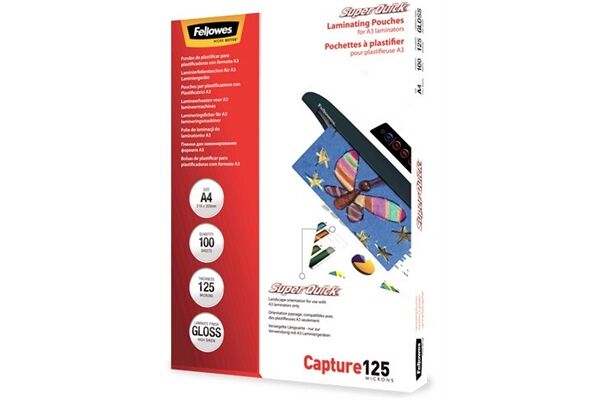 Fellowes Laminierfolien A4 125 Mic (100 St.)