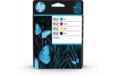 HP HP 912 schwarz+multicolor (4-farbig)