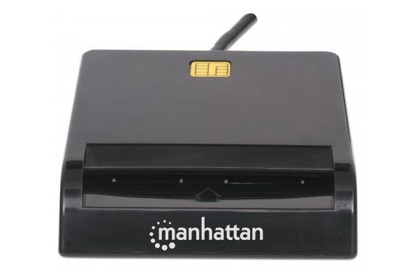 Manhattan USB 2.0 Smartcard-Lesegerät - USB-A-Stec