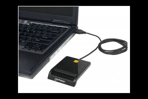 Manhattan USB 2.0 Smartcard-Lesegerät - USB-A-Stec