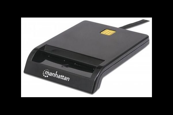 Manhattan USB 2.0 Smartcard-Lesegerät - USB-A-Stec