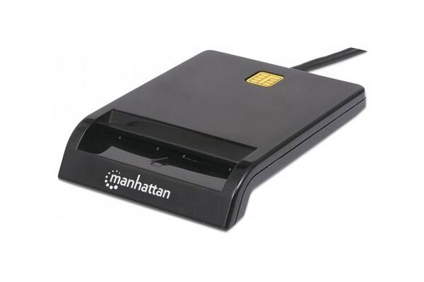 Manhattan USB 2.0 Smartcard-Lesegerät - USB-A-Stec