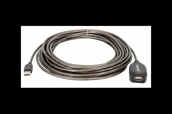 Manhattan Hi-Speed USB 2.0 Repeater Kabel - In Rei