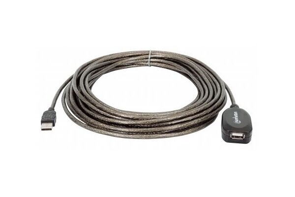 Manhattan Hi-Speed USB 2.0 Repeater Kabel - In Rei