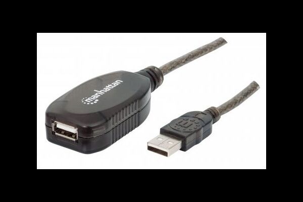 Manhattan Hi-Speed USB 2.0 Repeater Kabel - In Rei