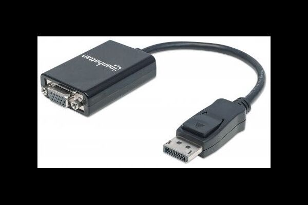 Manhattan DisplayPort to VGA Converter Cable - Vid