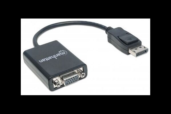 Manhattan DisplayPort to VGA Converter Cable - Vid