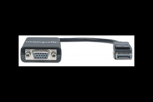 Manhattan DisplayPort to VGA Converter Cable - Vid