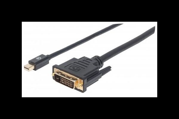 Manhattan Mini-DisplayPort 1.2a auf DVI-Kabel - Mi