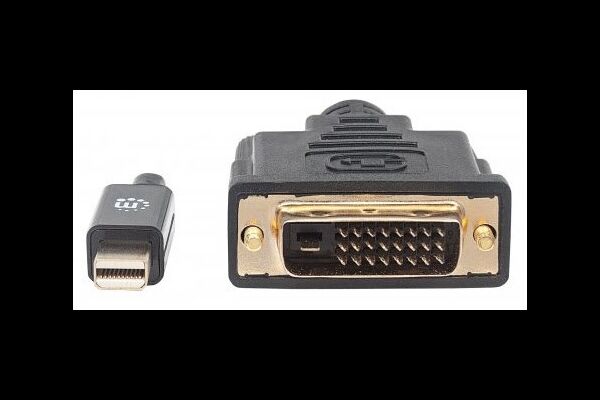 Manhattan Mini-DisplayPort 1.2a auf DVI-Kabel - Mi