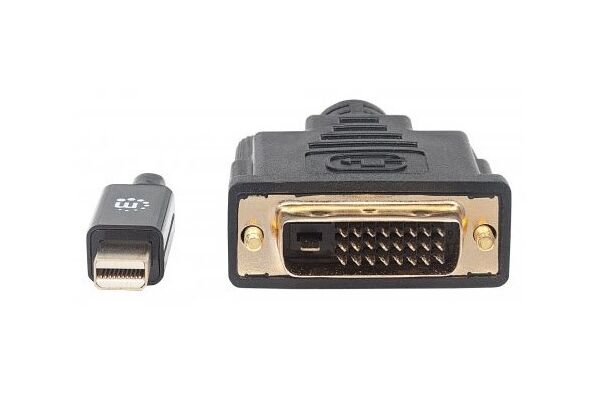 Manhattan Mini-DisplayPort 1.2a auf DVI-Kabel - Mi