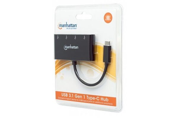 Manhattan USB 3.1 Type-C 4-Port