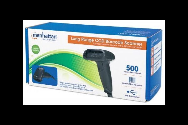 Manhattan CCD Long Range Barcodescanner - 500 mm
