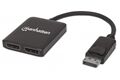 Manhattan DisplayPort auf 2-Port DisplayPort MST-H