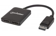 Manhattan DisplayPort auf 2-Port DisplayPort MST-H