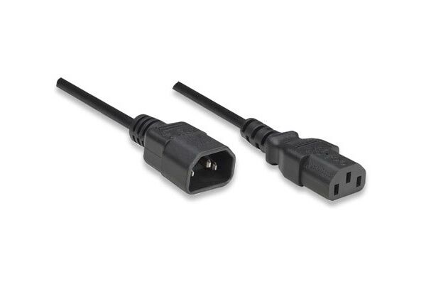 Manhattan Stromkabel - Kaltgeräteverlängerung - C1