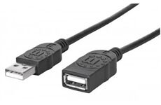 Manhattan Hi-Speed USB 2.0 Verlängerungskabel - US