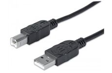 Manhattan Hi-Speed USB B Anschlusskabel - USB 2.0