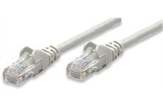 INTELLINET Patchkabel RJ45 U/UTP Cat6 (0,5 m) (grau)