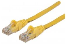 INTELLINET Patchkabel RJ45 U/UTP Cat6 (1 m) (gelb)