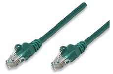 INTELLINET Patchkabel RJ45 U/UTP Cat6 (0,5 m) (grün)