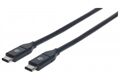 Manhattan USB 3.2 Typ C Gen 2-Kabel - Typ C-Stecke