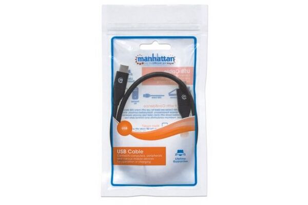 Manhattan USB 3.2 Typ C Gen 2-Kabel - Typ C-Stecke