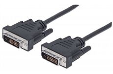 Manhattan DVI-Kabel - DVI-D Dual Link Stecker auf