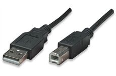 Manhattan Hi-Speed USB B Anschlusskabel - USB 2.0