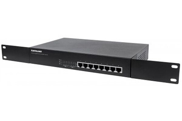 INTELLINET 8-Port Gigabit Ethernet PoE+ Switch - I