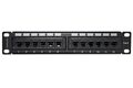 INTELLINET Patchpanel 10" 1HE 12-Port Cat6 UTP