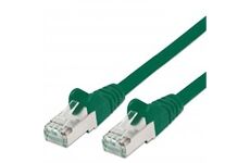 INTELLINET Patchkabel mit Cat7-Rohkabel S/FTP (grün)