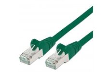 INTELLINET Patchkabel mit Cat7-Rohkabel S/FTP (grün)