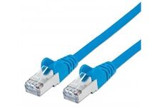 INTELLINET Patchkabel mit Cat7-Rohkabel S/FTP (blau)