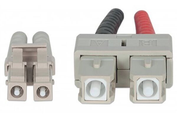 INTELLINET LWL LC > SC OM4 Anschlusskabel (1 m