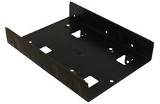 Inter-Tech Einbaurahmen 3,5" > 2x 2,5" (schwarz)